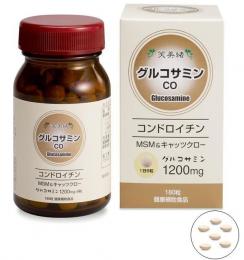 緑応科学 笑美緒 グルコサミンCO 180粒 64.2g(357mg×180粒) 